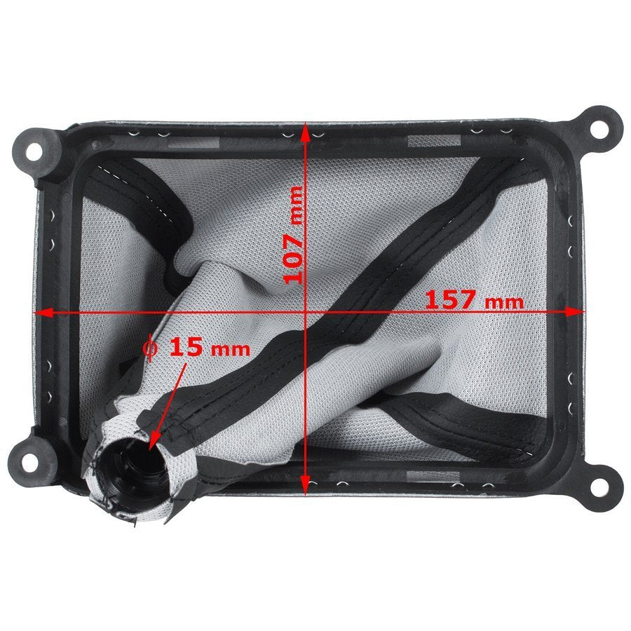 Hyundai Getz 02-07 gear stick gaiter BLACK + frame