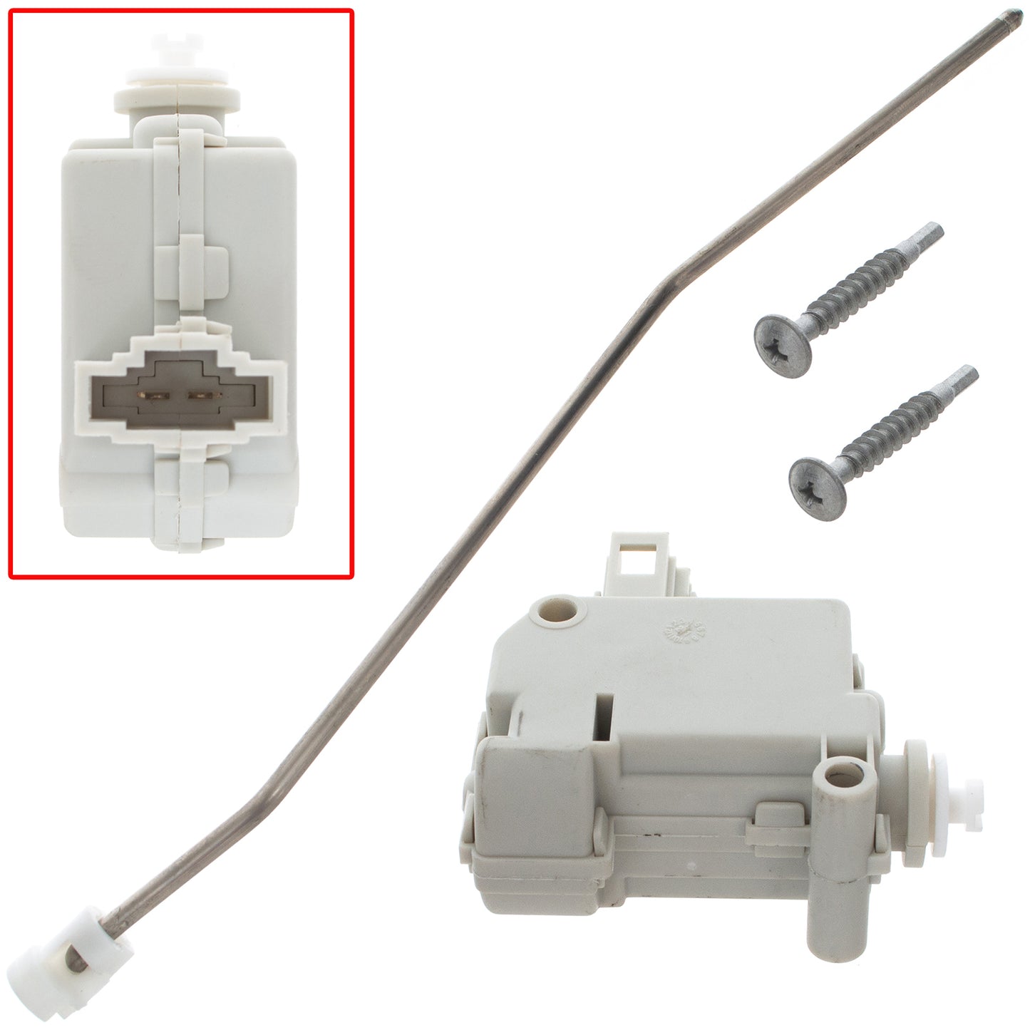 Audi A6 C6 05-11 fuel filler flap actuator