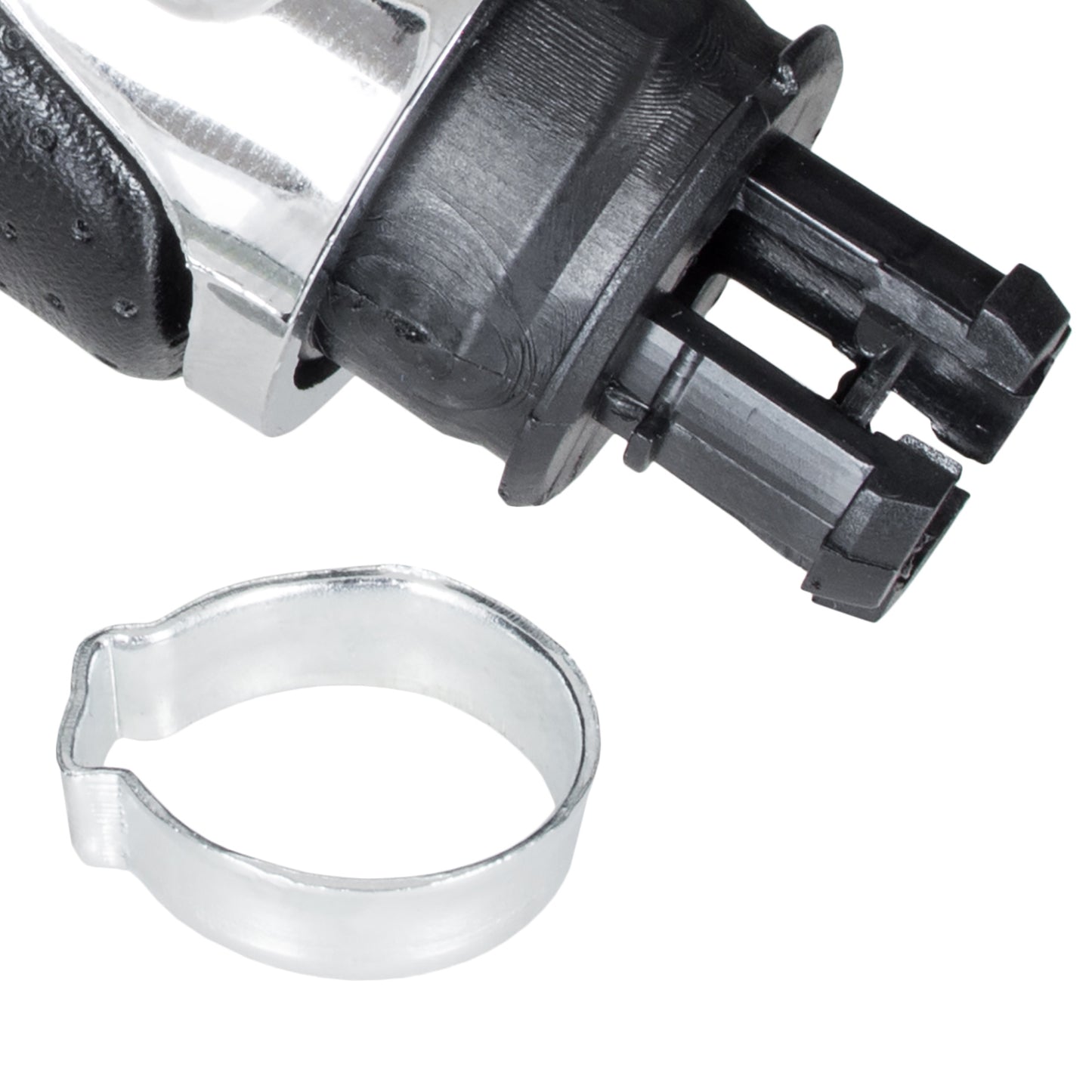 Audi A4 B8 2008 - gear knob BLACK + CHROME 6 SPEEDS