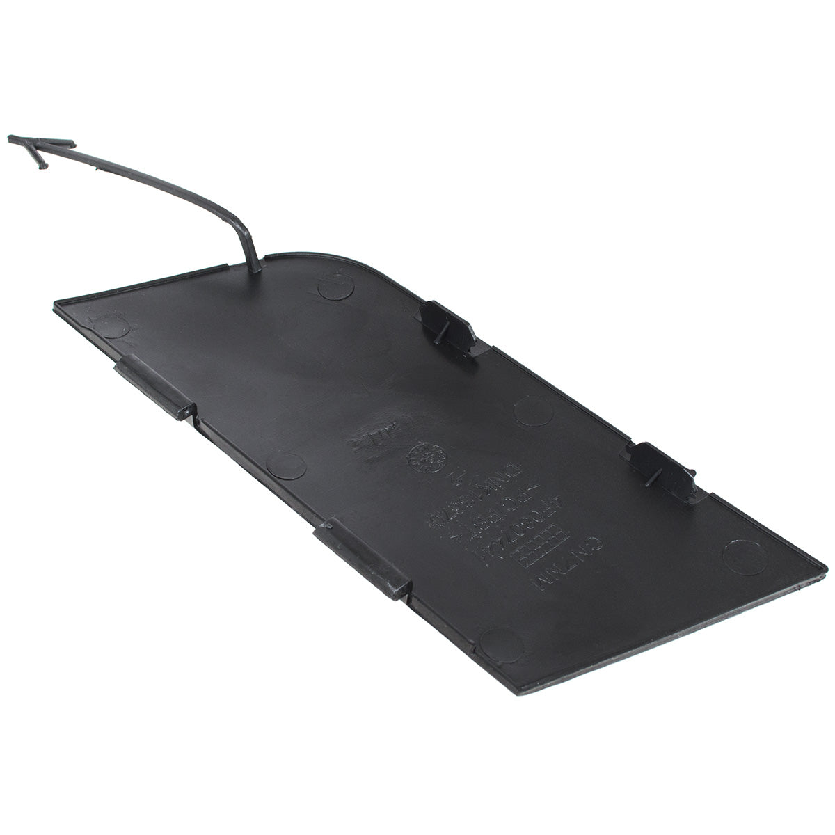 Audi A6 C6 04-08 tow hook cover for front bumper BLACK