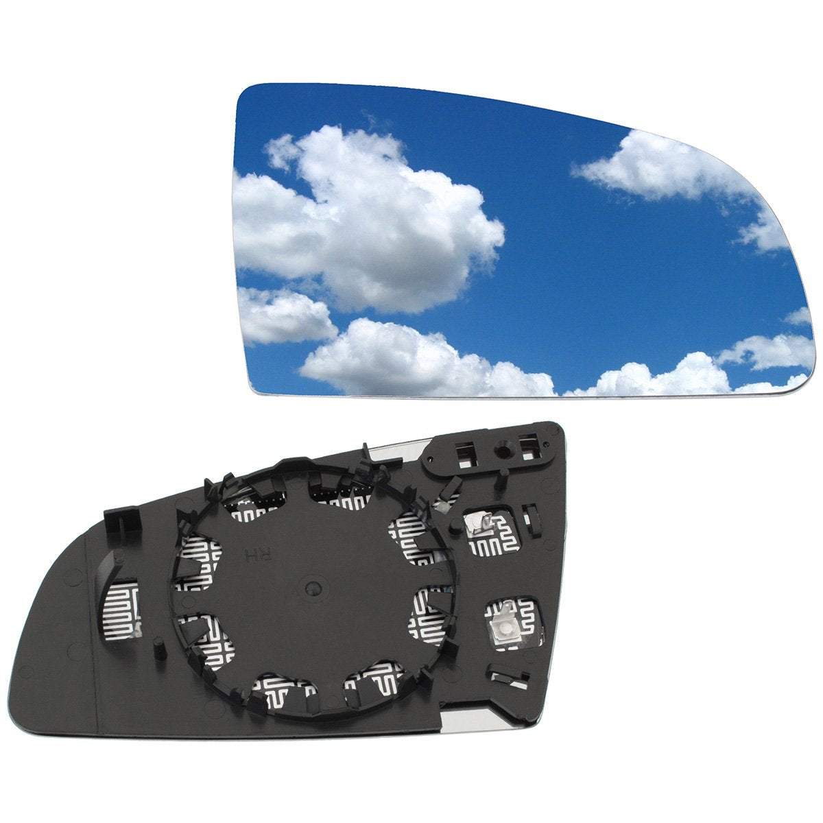 Audi A3 8P 03-08 HEATED mirror glass right