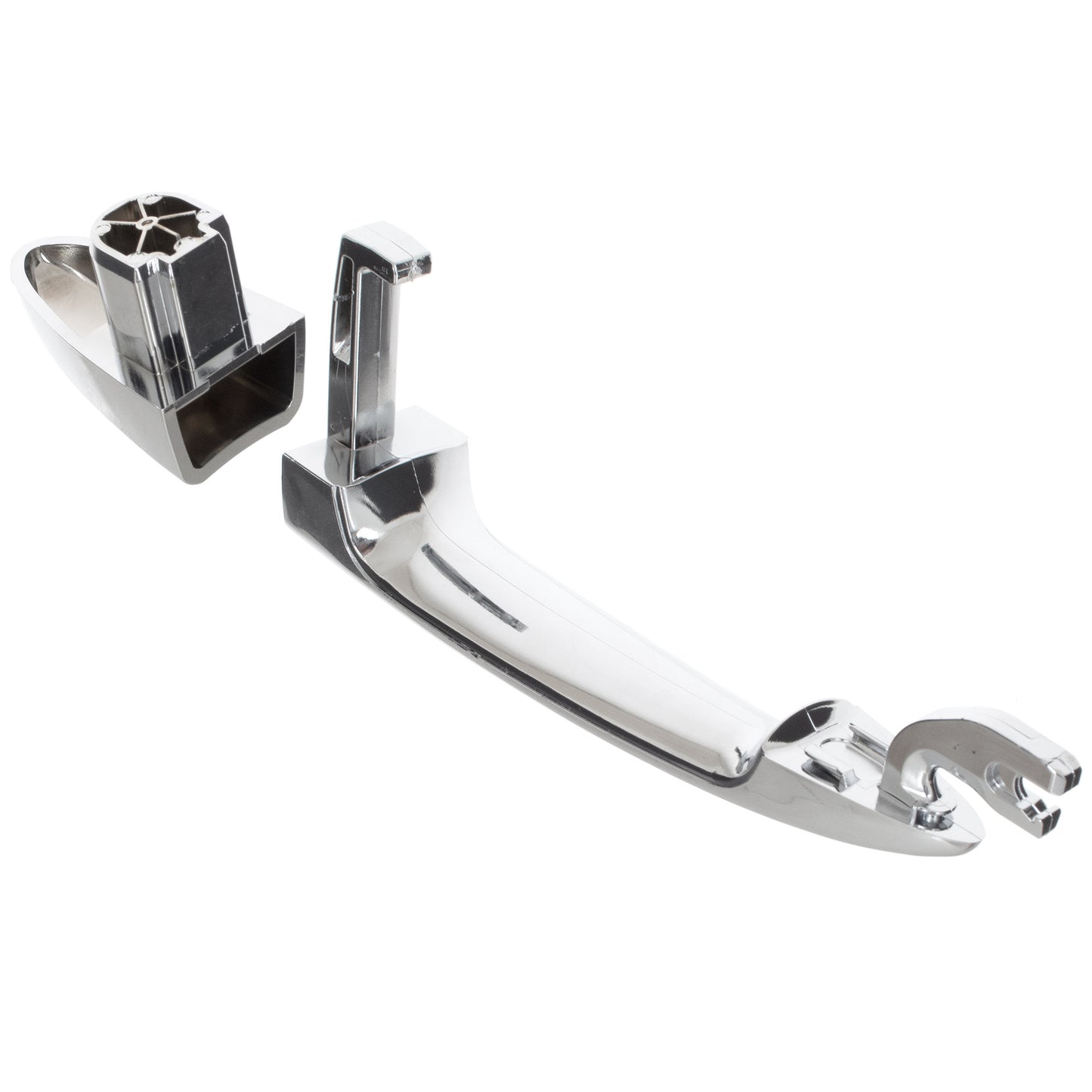 Lancia Ypsilon 03-11 klamka zewnętrzna przednia CHROM BEZ OTWORU prawa