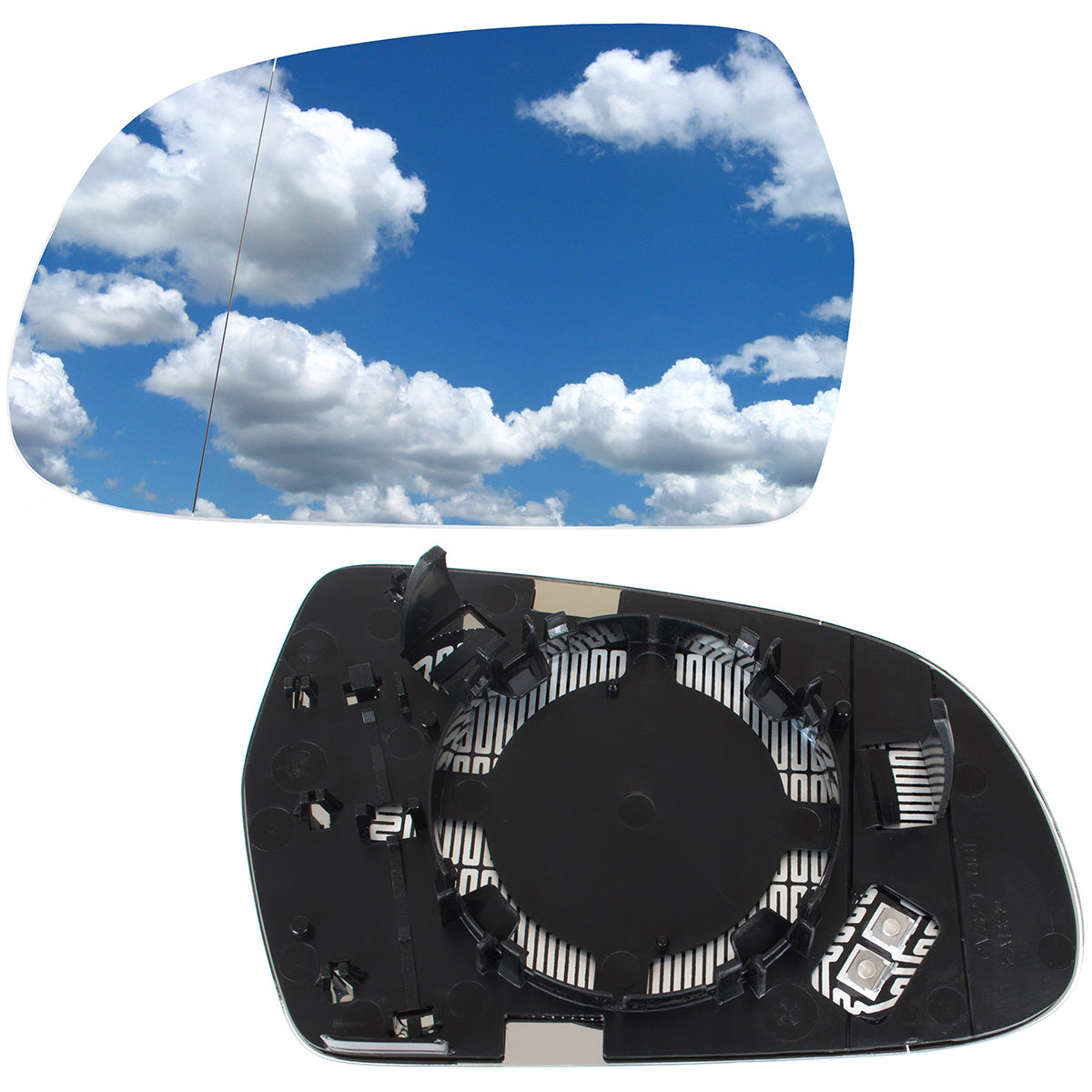 Audi A4 / S4 B8 11-15 HEATED left mirror glass