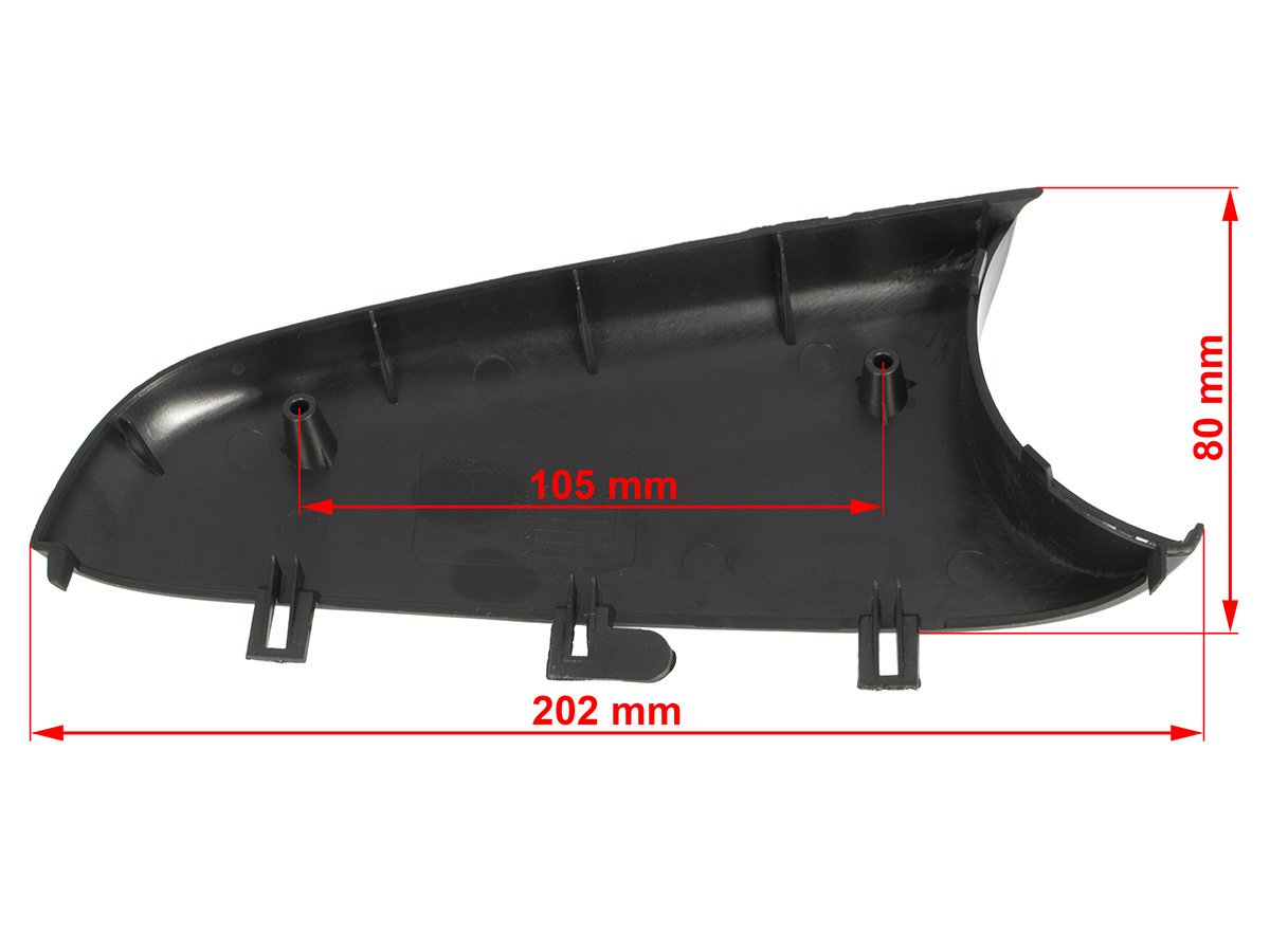 VW Caddy III 04-12 left mirror lower cover