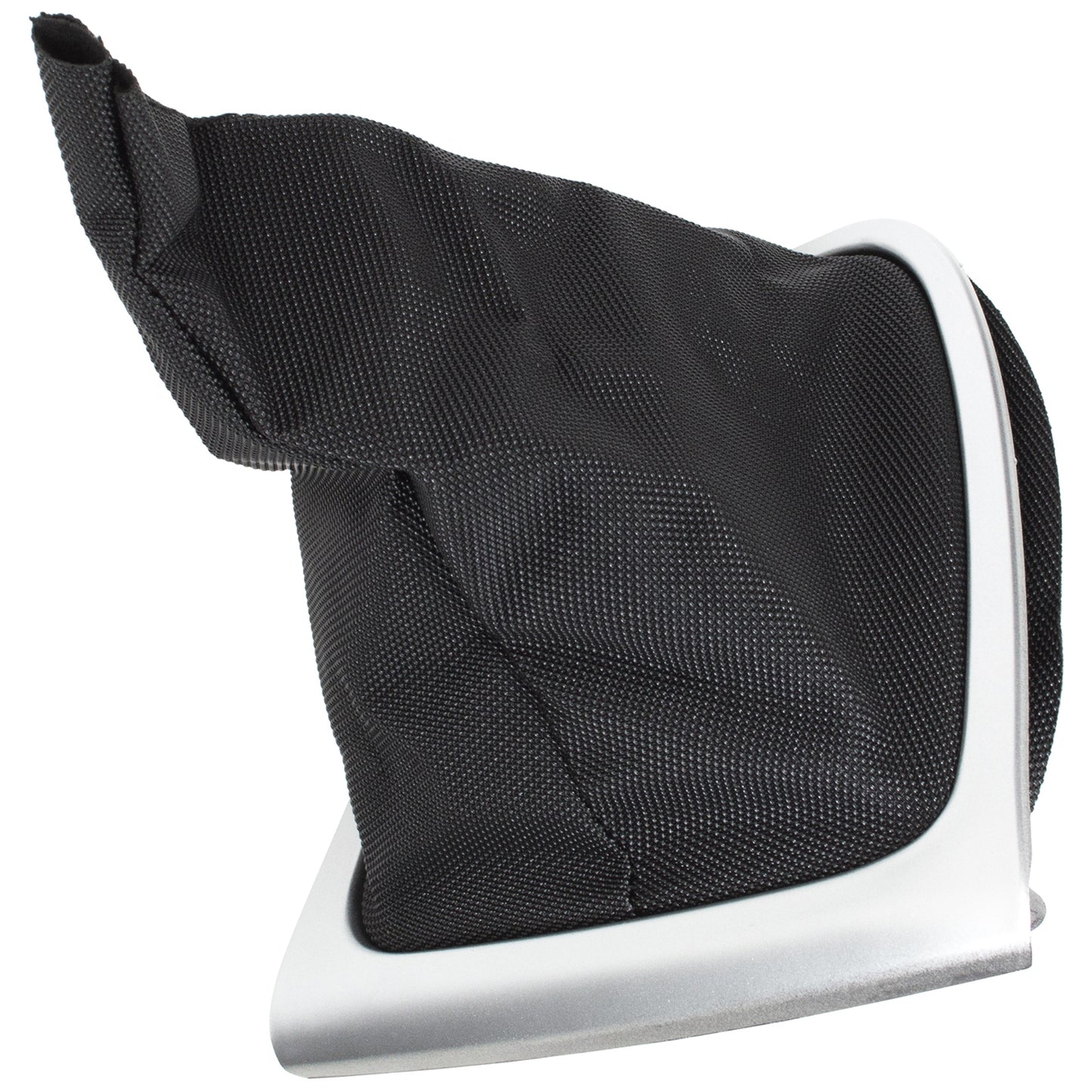 Renault Clio IV 12-20 gearstick gaiter BLACK + SILVER frame