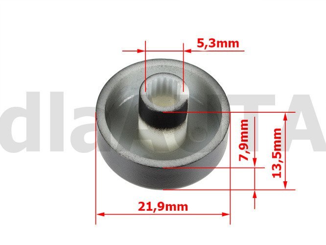 Mercedes W124 E-class 84-93 radio knob