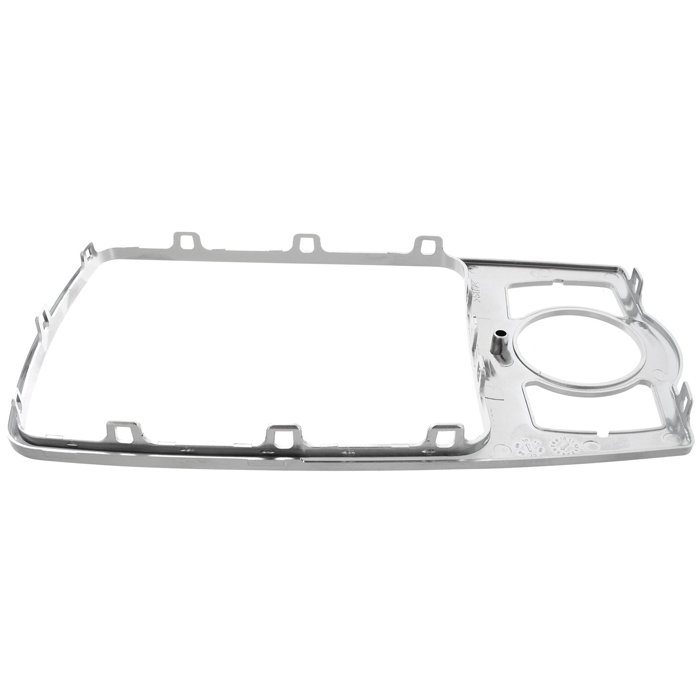 Audi A6 C6 04-11 center console MMI frame SILVER