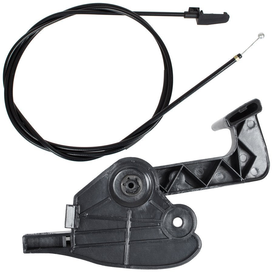 Audi A4 B6 00-04 bonnet release handle + cable 2 pcs. SET