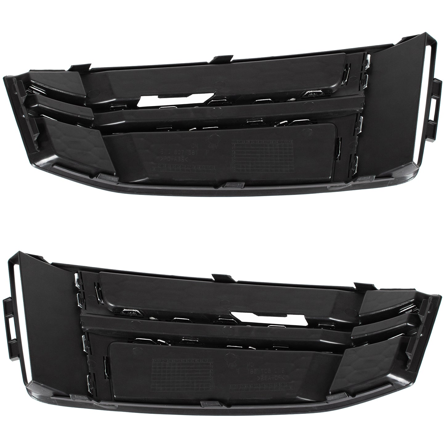 Audi A4 B9 S-LINE 15-19 front bumper grille left + right 2 pcs. SET