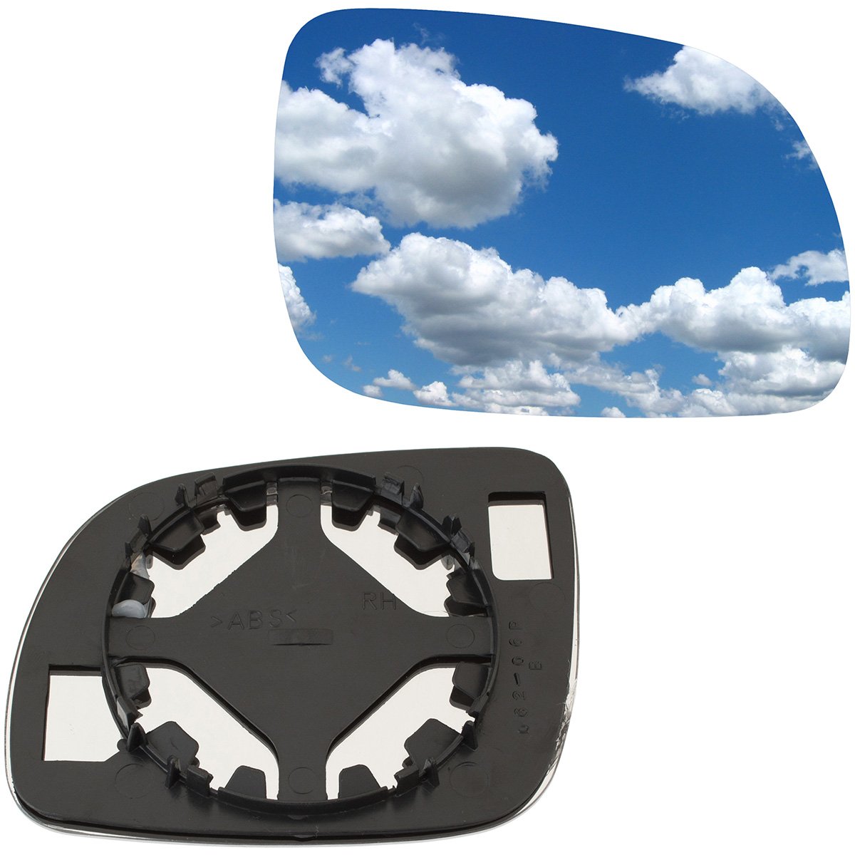 VW Golf IV 97-03 manual mirror glass SMALL right