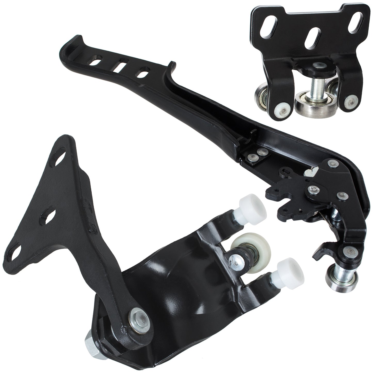 Ford Transit VIII 2013- right side sliding door roller set BOTTOM + MIDDLE + TOP 3 pcs. SET