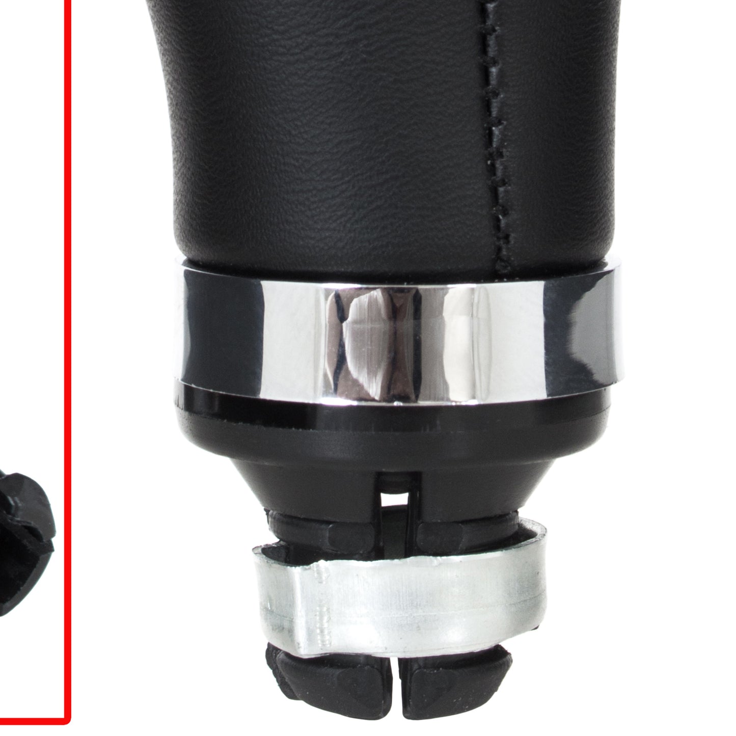 Audi A1 A2 A3 A4 A5 A6 Q3 Q5 gear knob BLACK + CHROME 6 SPEED