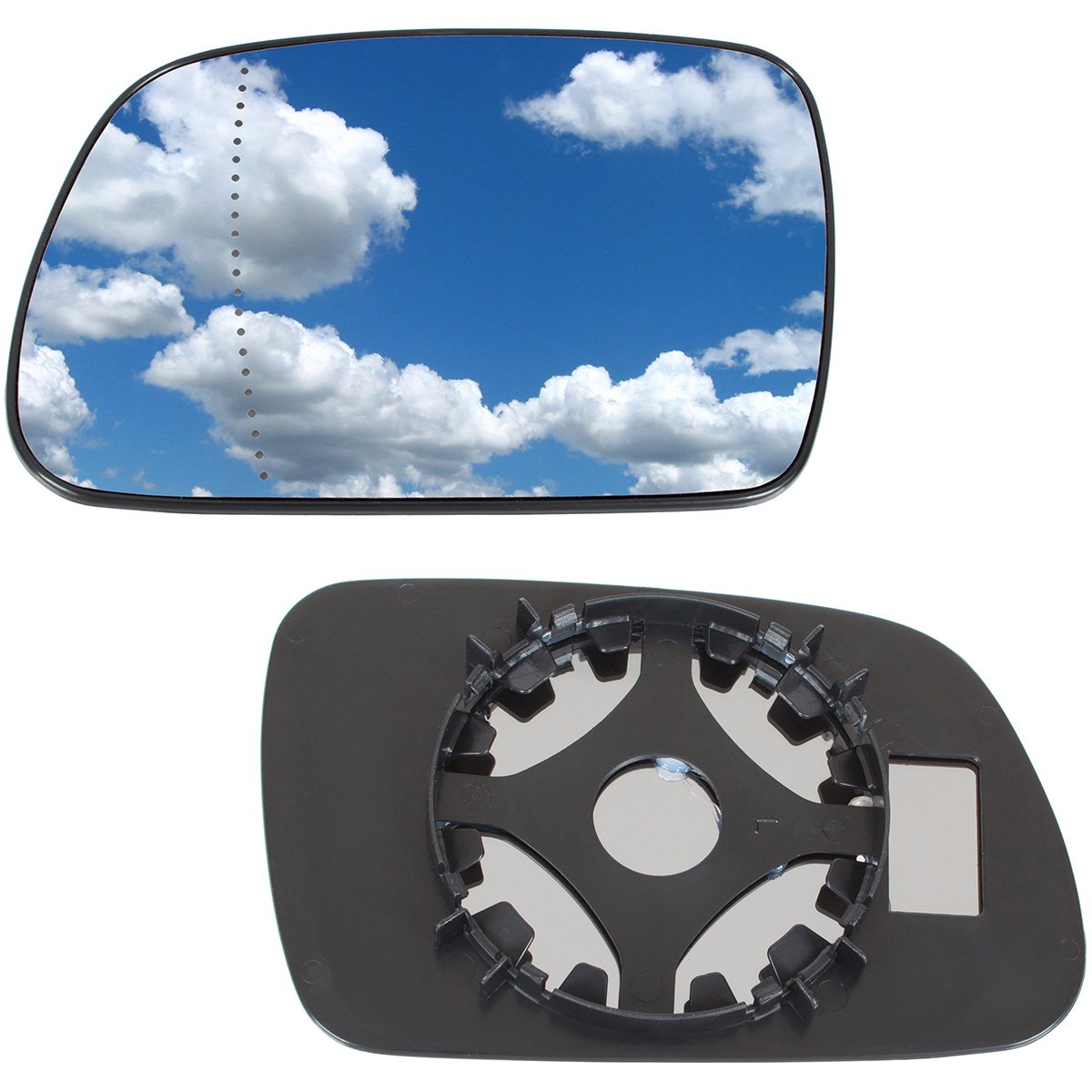 Citroen Xsara 00-05 left manual mirror glass