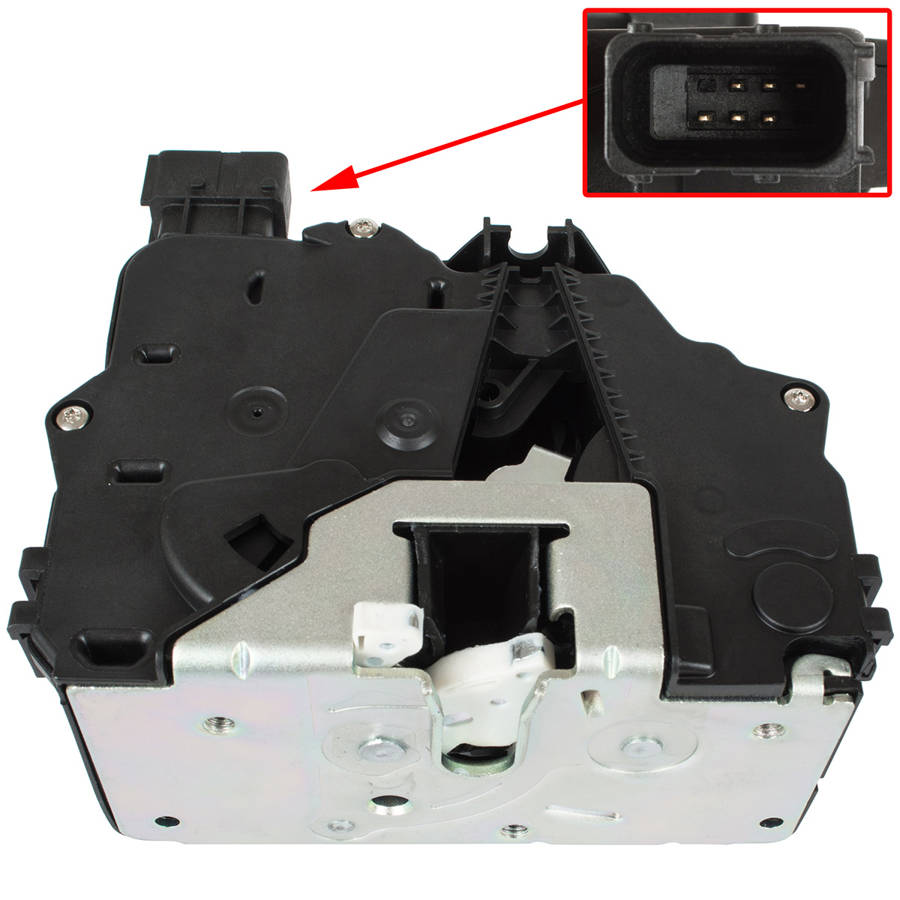 Opel Corsa D 06-14 zamek drzwi przednich lewy WERSJA ANGIELSKA