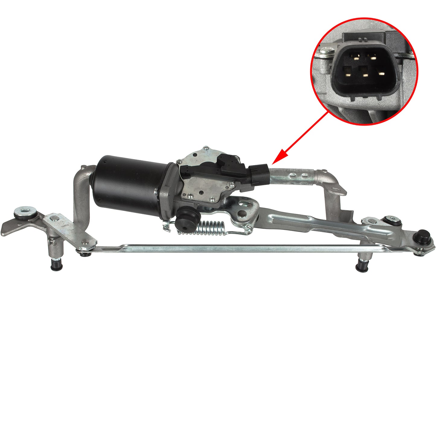Toyota Prius 2009 - front wiper mechanism + MOTOR