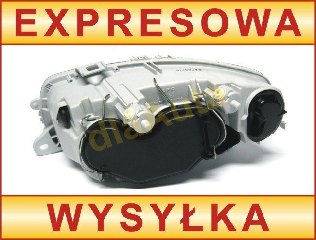 Alfa Romeo 147 99-04 reflektor BLACK prawy