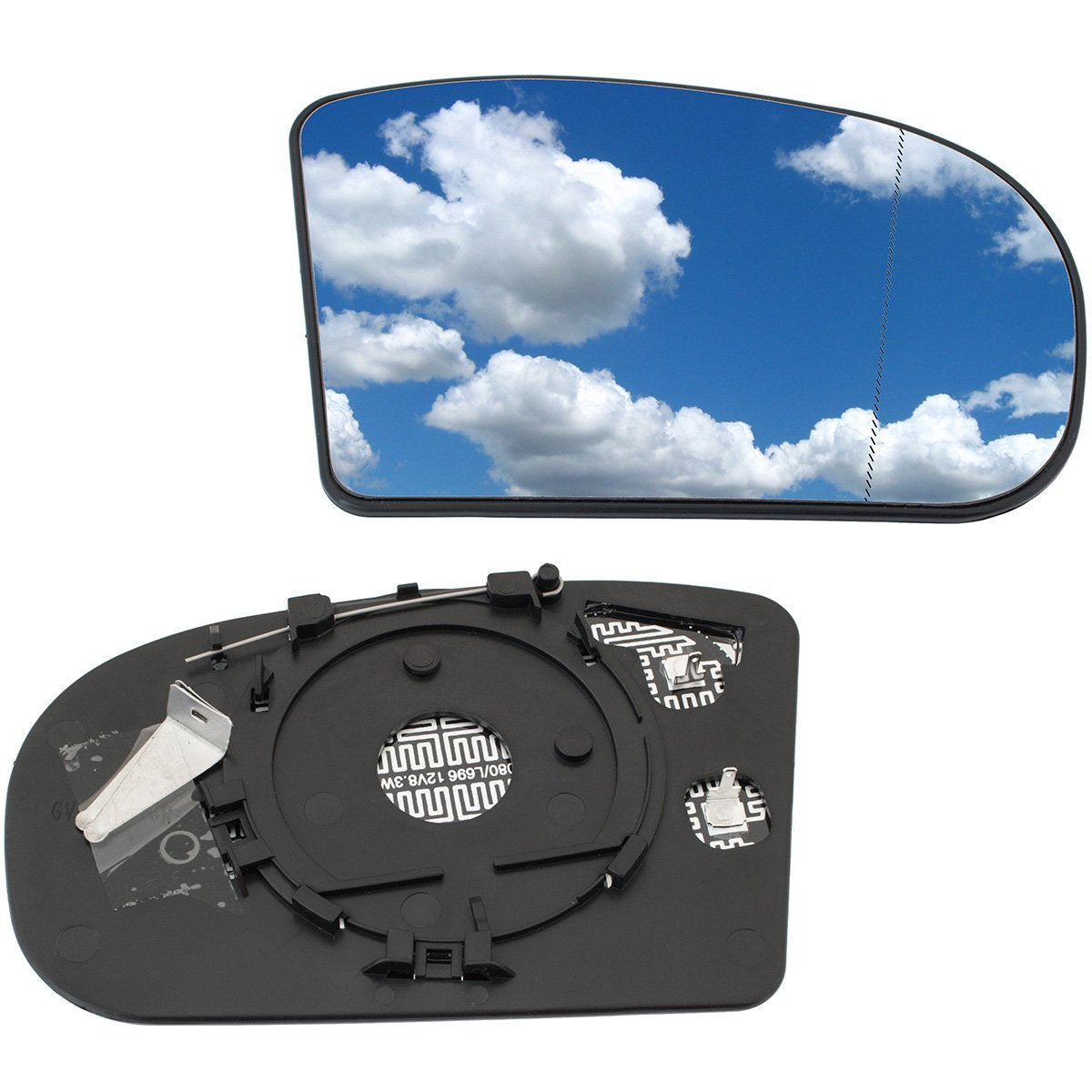 Mercedes W211 E-class 02-06 mirror glass HEATED right