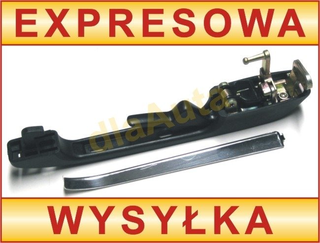 Audi 100 C3 82-87 klamka zewnętrzna tylna lewa