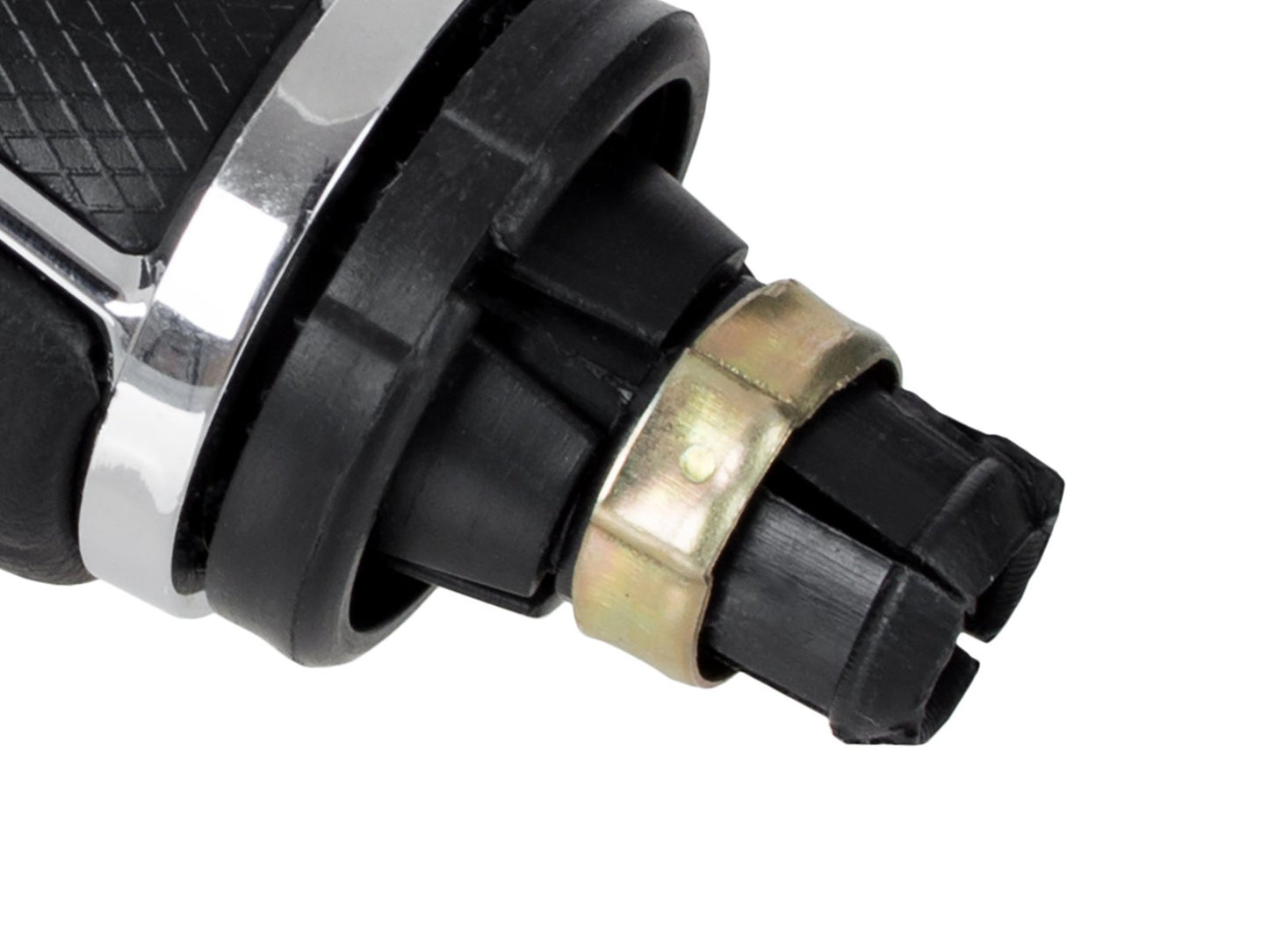 VW Passat B6 06-11 gear knob BLACK LEATHER 6 SPEED