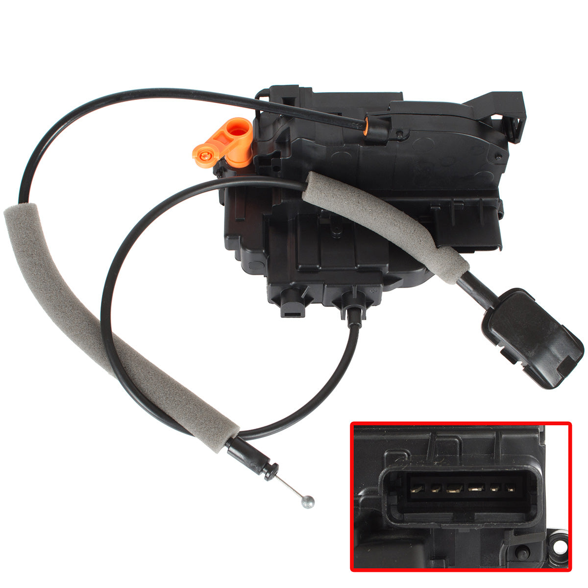 Renault Master III 2010- left front door lock + central locking actuator