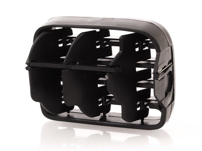 Renault Clio II 98-01 air vent grille in the center console BLACK left