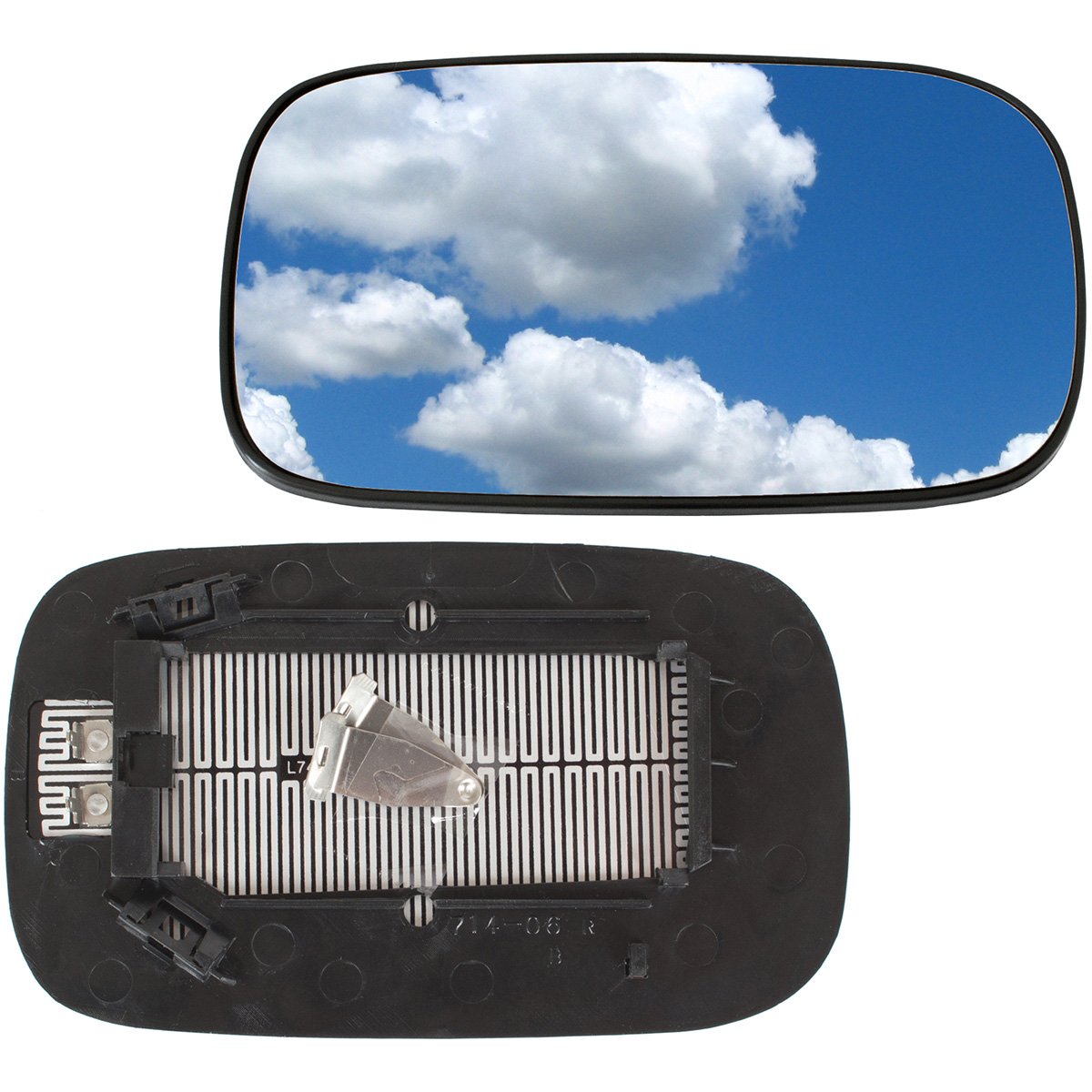 Volvo S40 03-07 Heated Mirror Glass Right