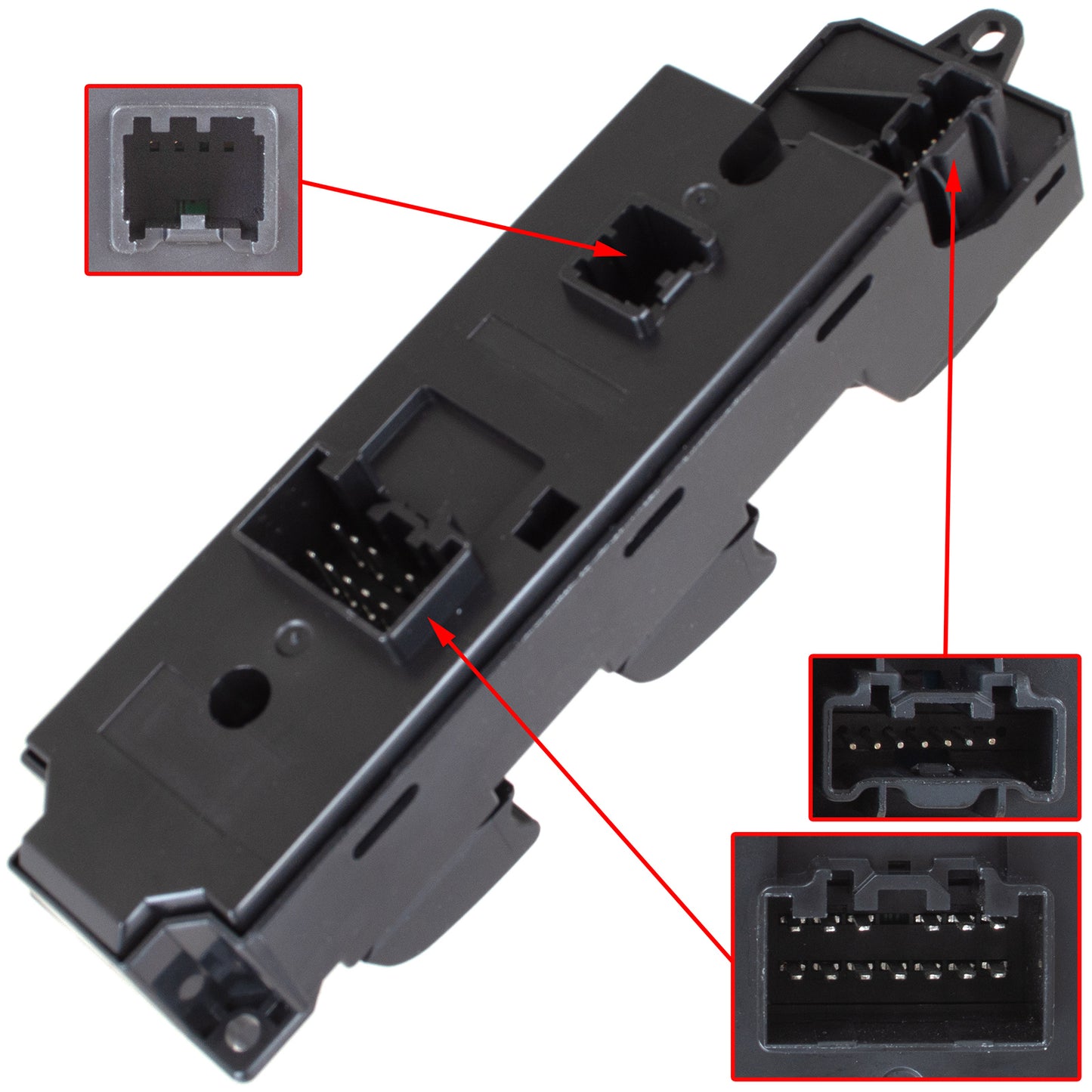 Mazda 6 I 05-07 II 07-13 Combined electric window and mirror control switch