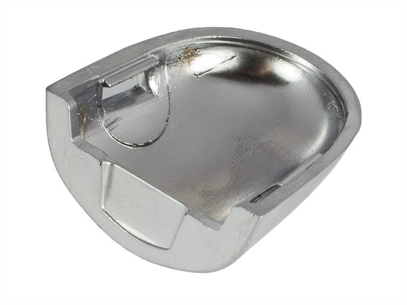 Renault Megane II 02-08 outer door handle cover SILVER WITHOUT HOLE