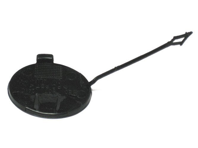 Audi A4 04-07 front bumper tow hook cover BLACK