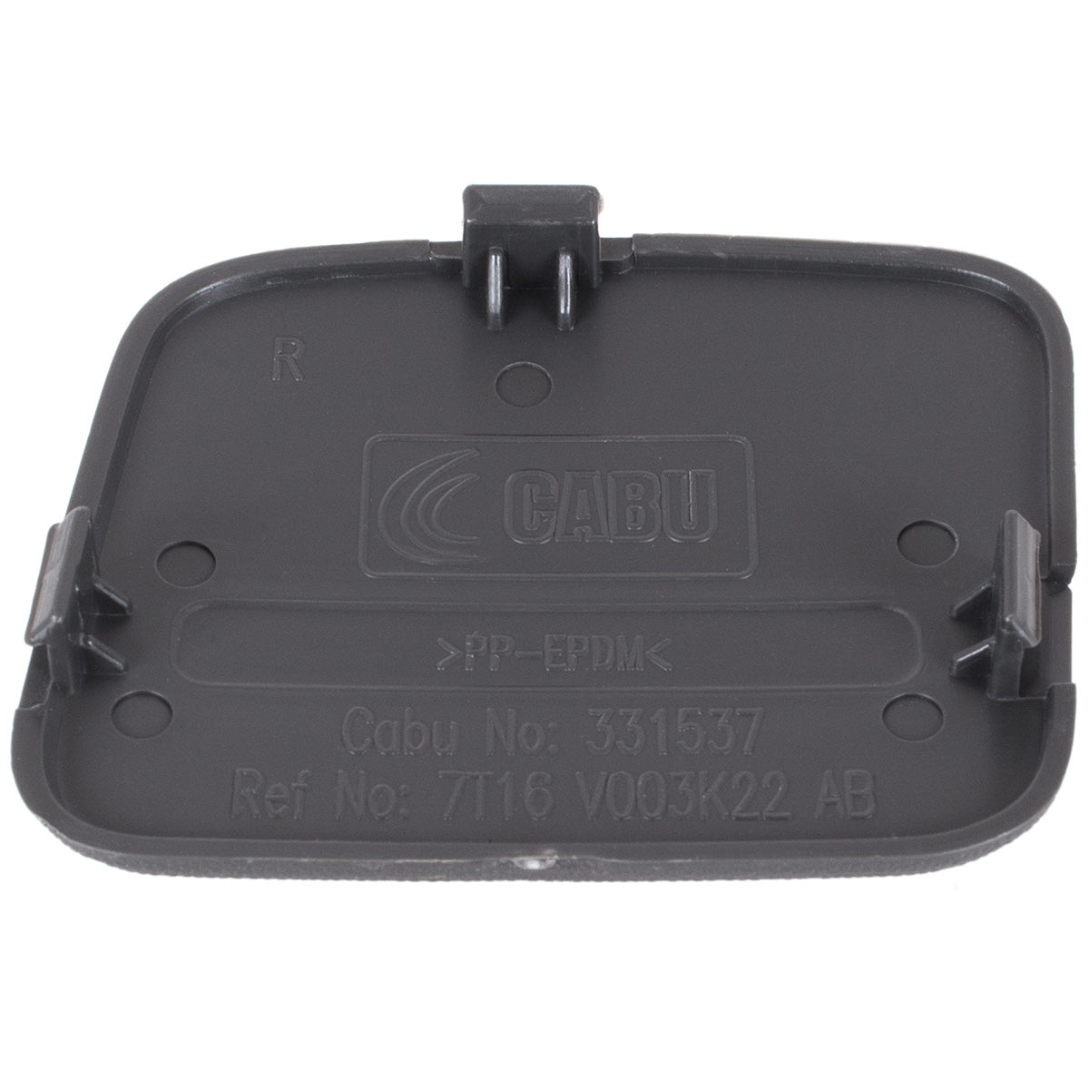 Ford Transit Connect 06-09 tow bar cover front bumper BLACK right