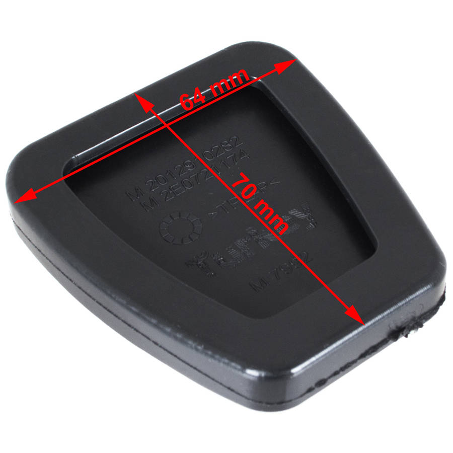 Mercedes C124 C140 C204 S203 S204 S210 S211 S212 W124 W140 W202 W203 W204 W210 W211 W212 Vito Sprinter VW Crafter rubber clutch pedal pad