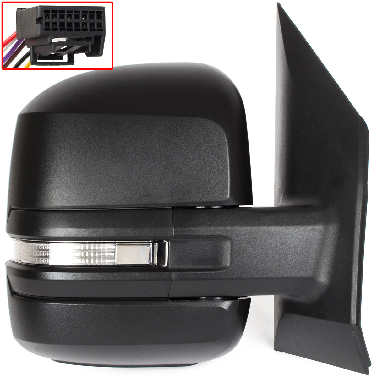 MAN TGE 17-22 exterior mirror ELECTRIC HEATED black right