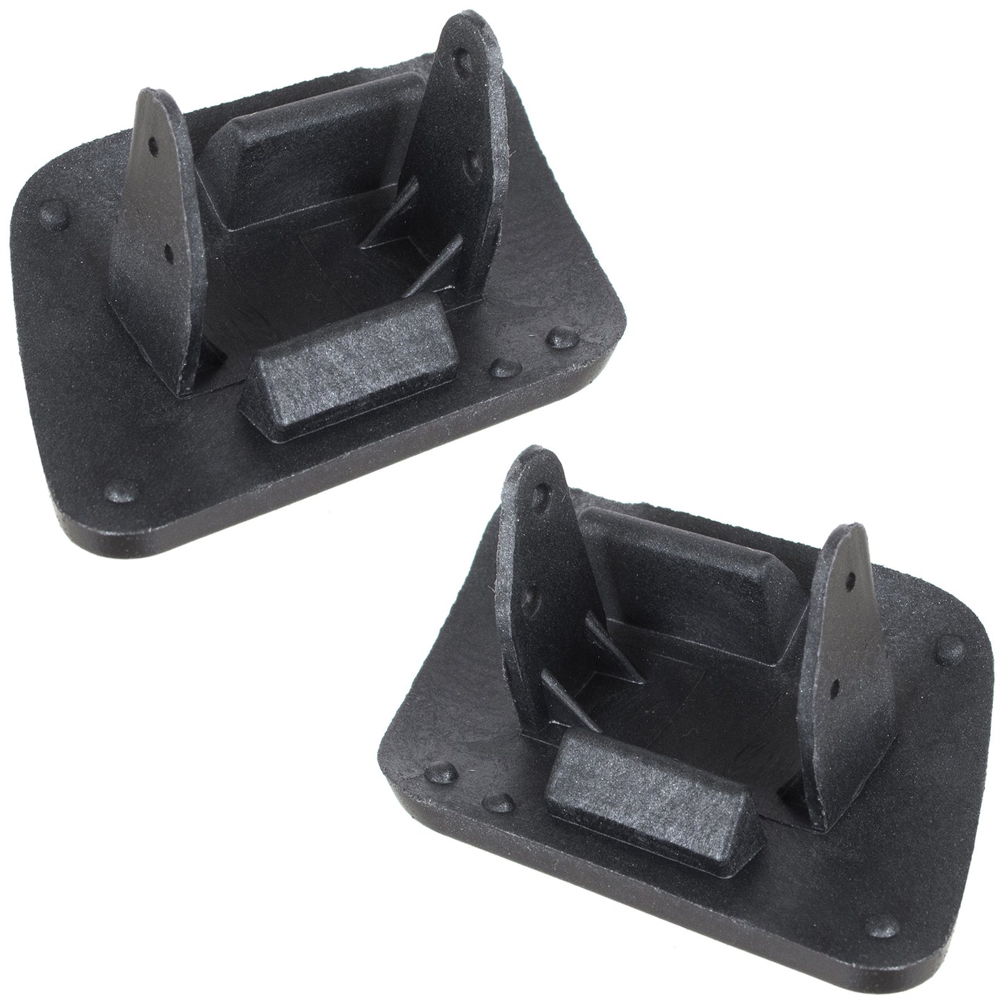 VW Golf IV 97-03 headlight washer cover BLACK left + right 2 pcs. SET