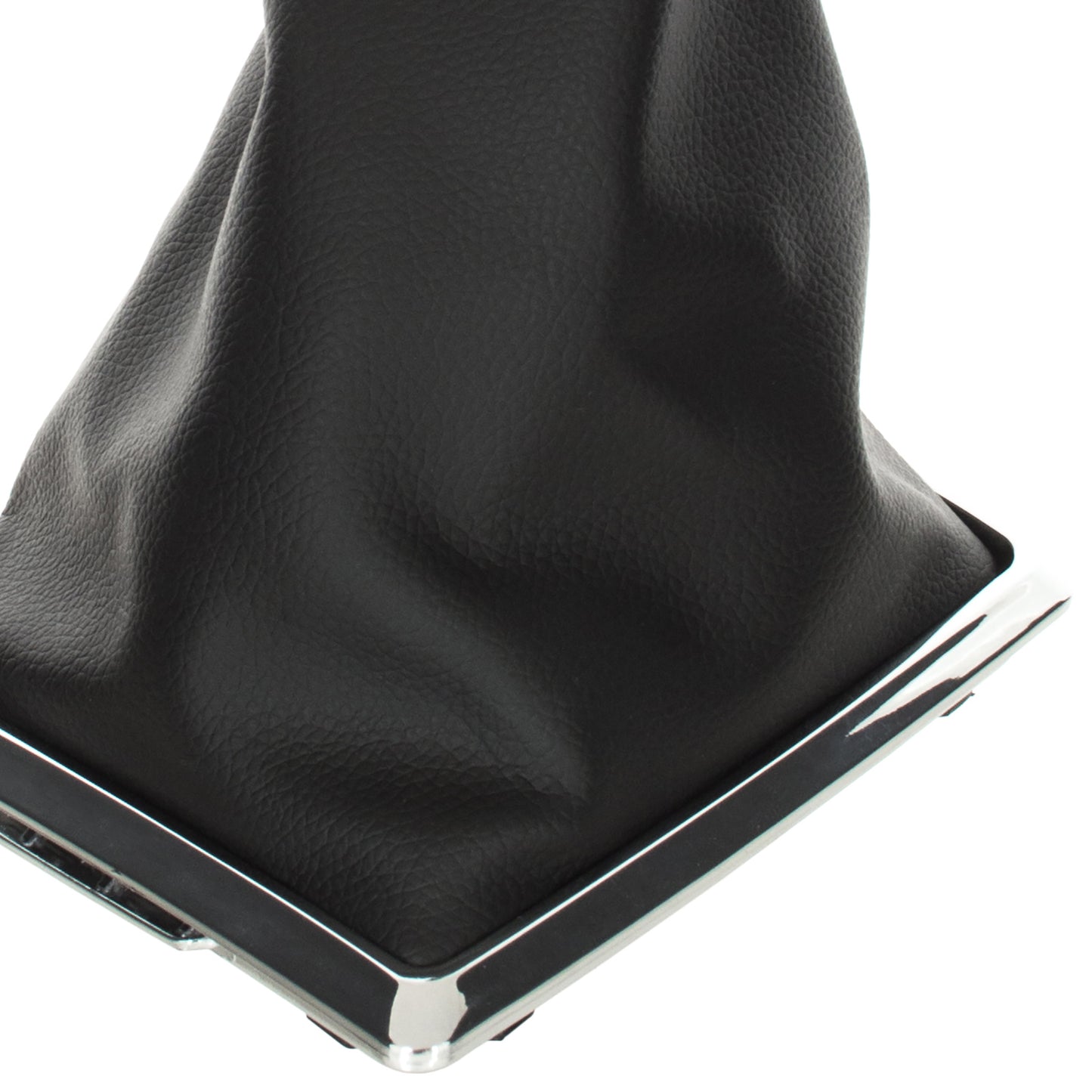 Ford Focus Mk2 04-11 gear knob BLACK + gaiter with chrome frame 5 SPEEDS