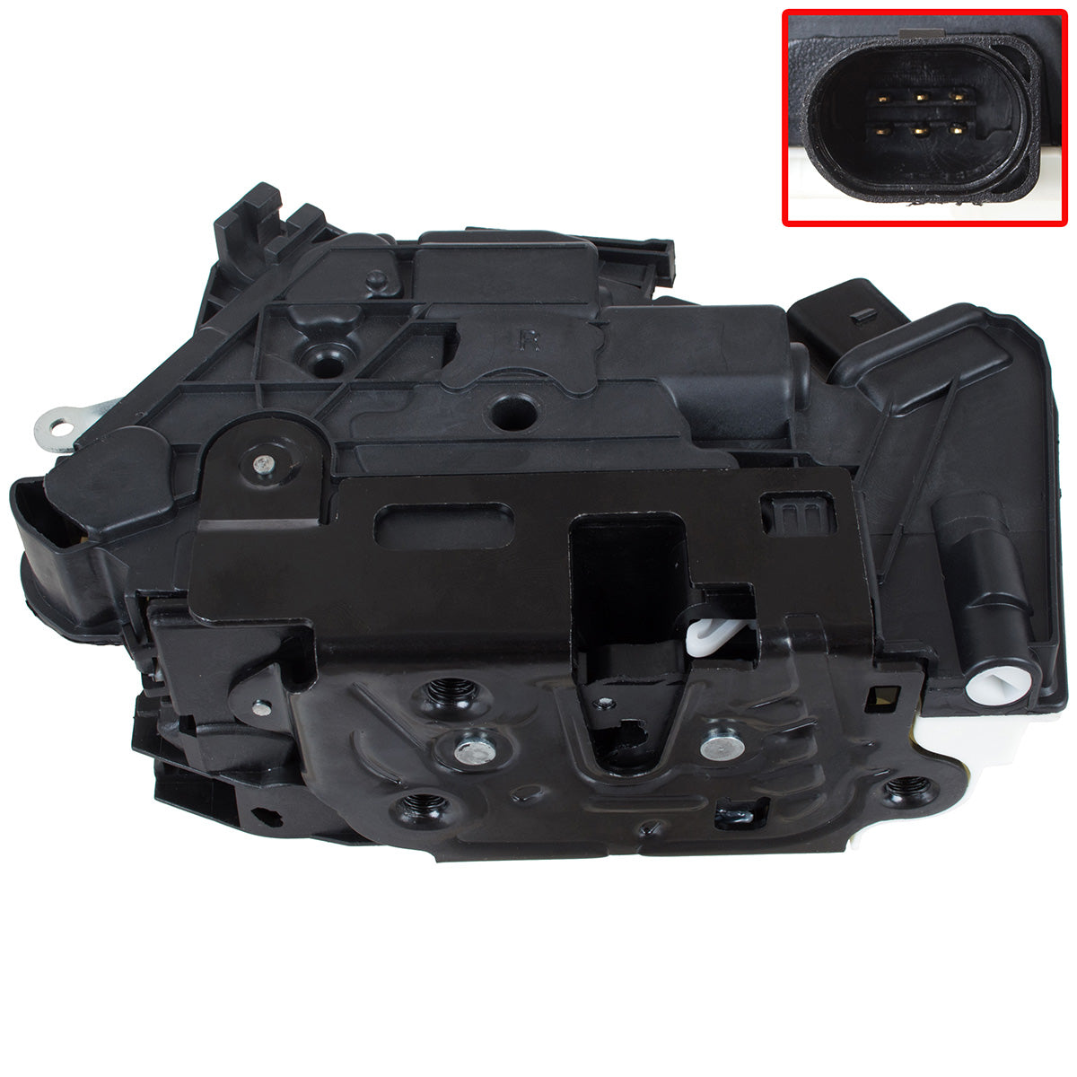 Skoda Superb II 08-15 zamek centralny drzwi przednich prawy