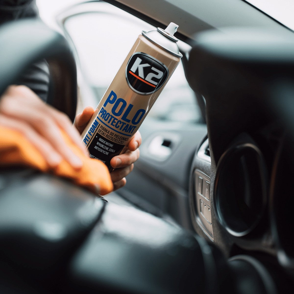 Spray do kokpitu K2 POLO PROTECTANT MAT 750ml FAHREN K418