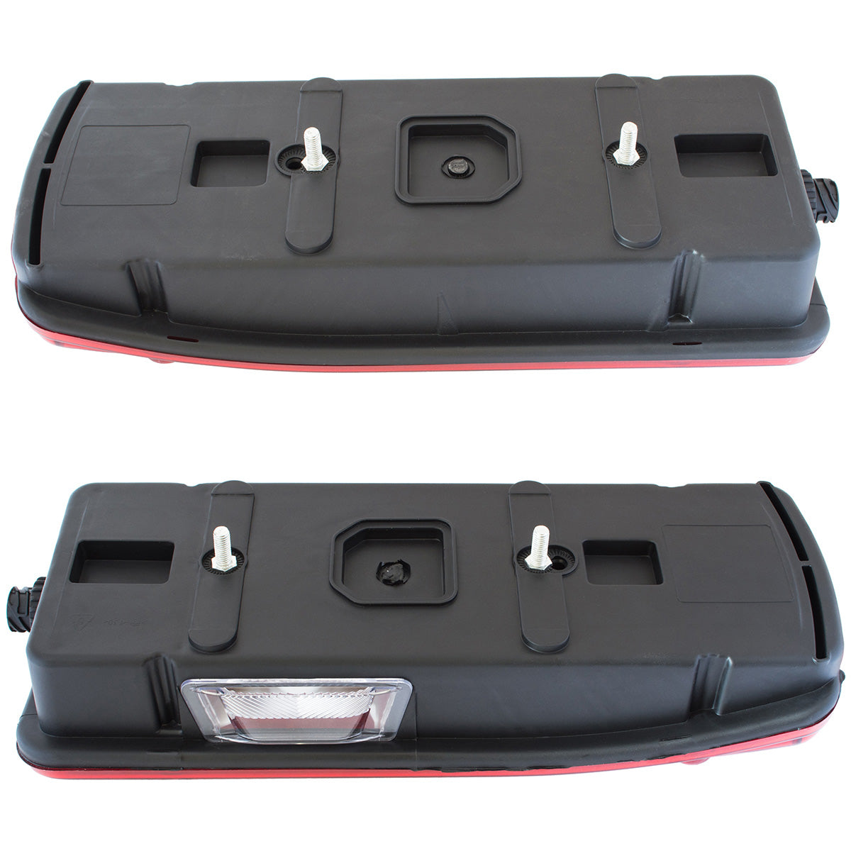 VW Crafter KONTENER 2006- lampa tylna CZERWONO-BIAŁA lewa + prawa 2 szt. KPL