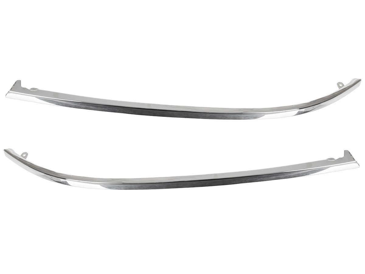 Audi A6 C5 97-01 headlamp trim CHROME left + right 2 pcs SET
