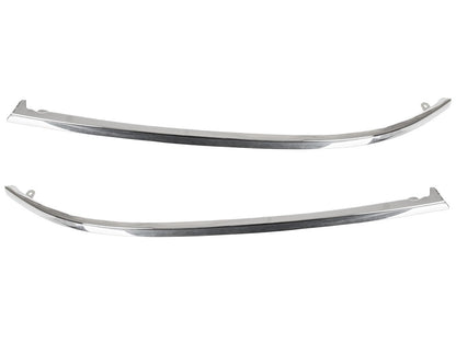 Audi A6 C5 97-01 headlamp trim CHROME left + right 2 pcs SET