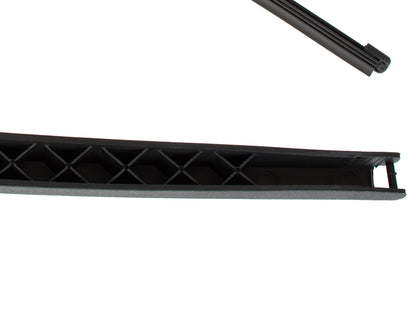 VW T5 Transporter 03-15 rear wiper arm + blade VERSION WITH RIGHT DOORS + rear window washer nozzle 2 pcs SET