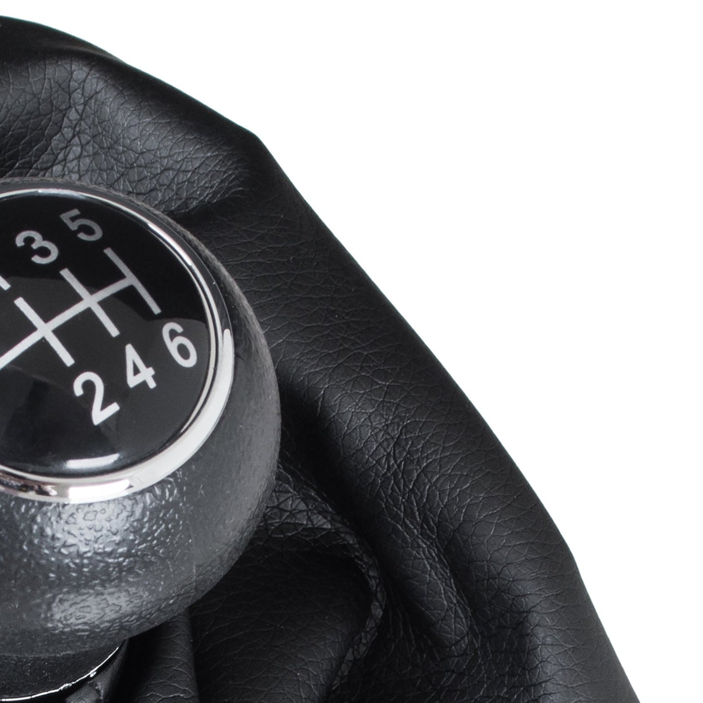 VW Passat B5 FL 00-05 BLACK gear knob + gaiter with frame 6 SPEEDS