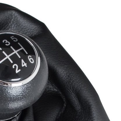 VW Passat B5 FL 00-05 BLACK gear knob + gaiter with frame 6 SPEEDS