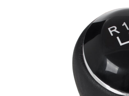 VW Passat B6 06-11 gear knob BLACK LEATHER 6 SPEED