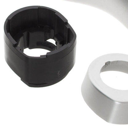 Mercedes W246 B-Class 11-18 gear knob BLACK / SILVER 6 SPEEDS