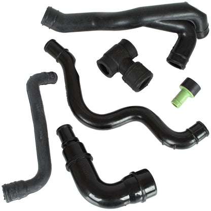 Audi TT 8N 98-06 1.8 T engine block breather hoses PCV 6 pcs. SET