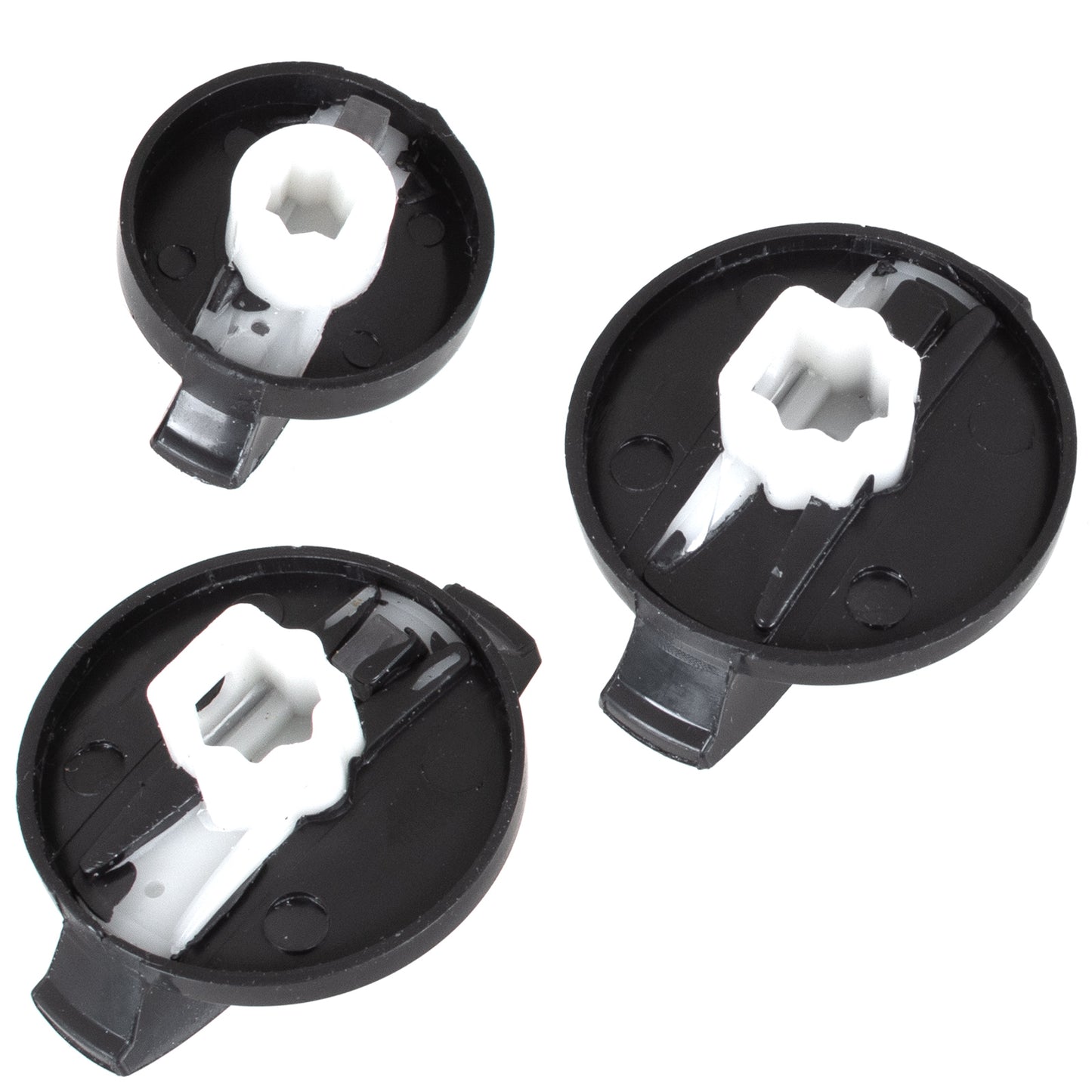 VW Transporter T5 Multivan V 03-10 ventilation/air conditioning panel knobs 3 pcs SET