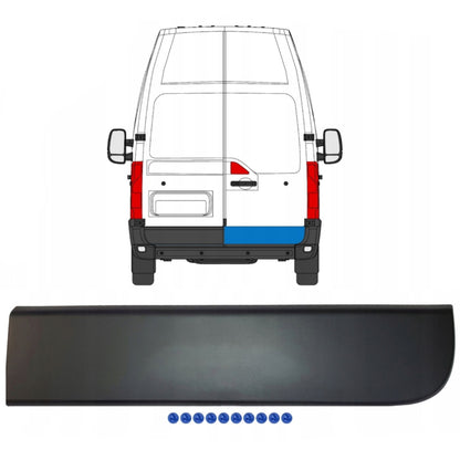 Renault Master III 2010 - right REAR door trim
