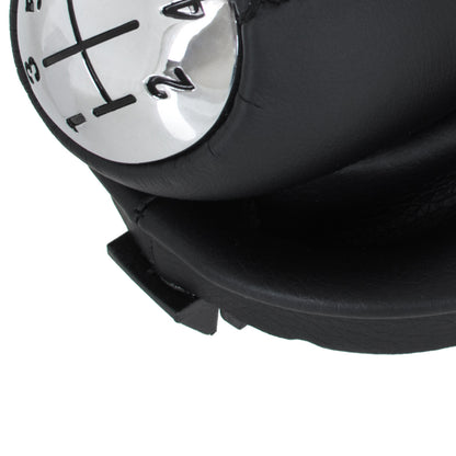 Renault Thalia 08-13 GEAR KNOB ECO-LEATHER + GAITER 5 SPEEDS