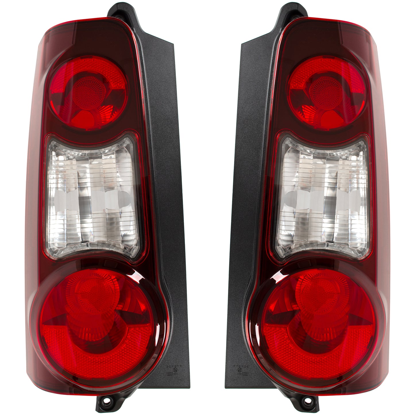 Citroen Berlingo III FL 12-19 WITH DOORS left + right tail light 2 pcs. SET