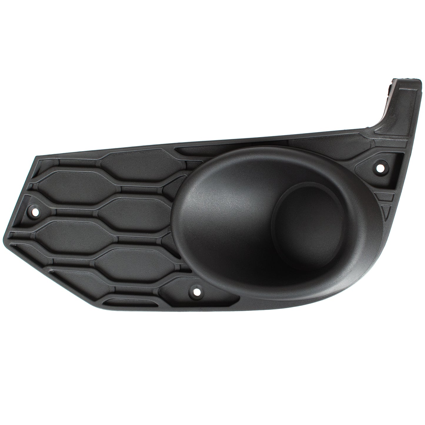 Iveco Daily VI 2014- WITHOUT FOG LIGHTS front bumper grille BLACK left